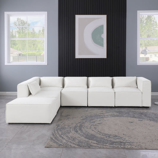 modular sofa BEIGE   chenille fabric,  simple and grand, the seat and back is very soft. this is also a KNOCK DOWN sofa