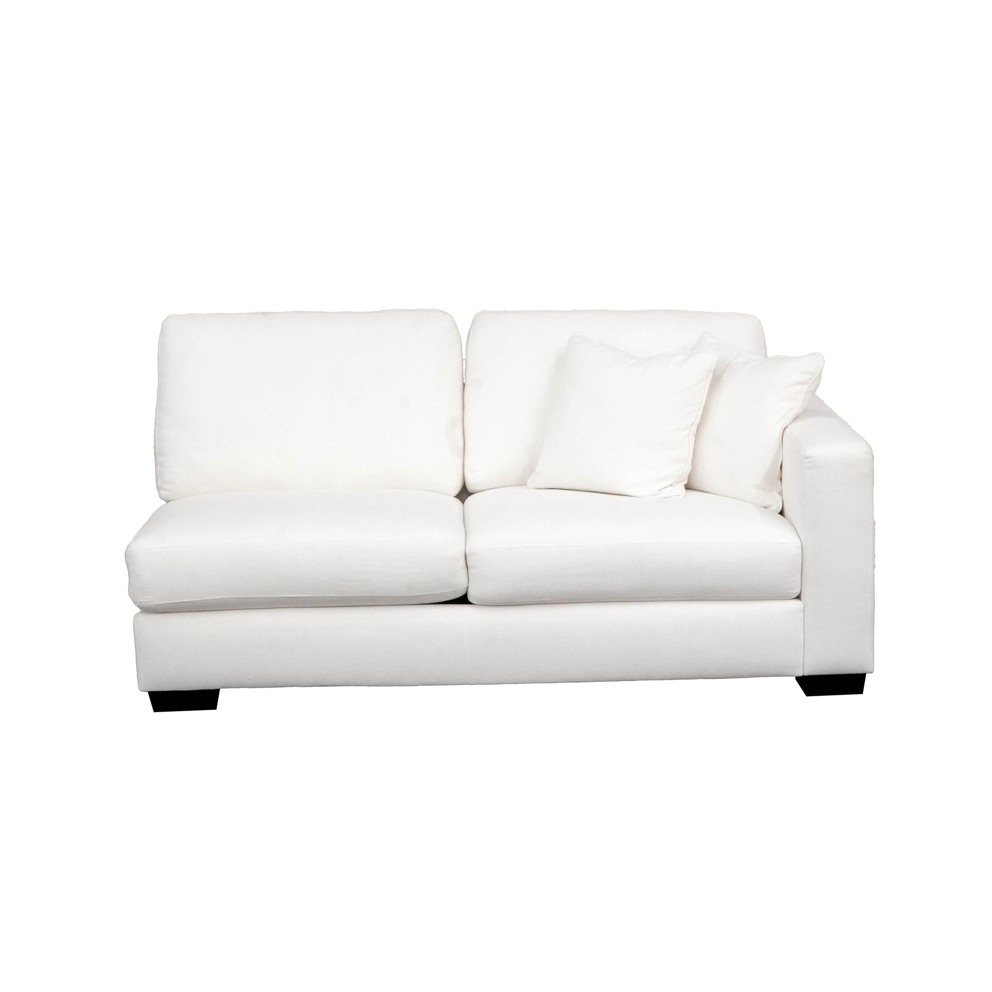 Concord Performance White Modular 3 piece Sectional