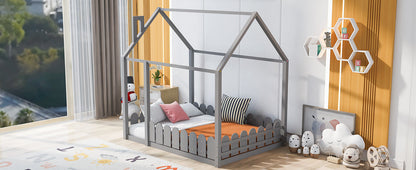 Full Size Wood Bed House Bed Frame