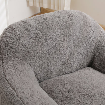 Bean Bag Chair Bean Bag Chairs for Adults Comfy Beanbag Giant Bean Bag Chair with Spacious Design Bean Bag Couch with Armrest Large Bean Bag Chair with Memory Foam Filler for Living Room Bedroom