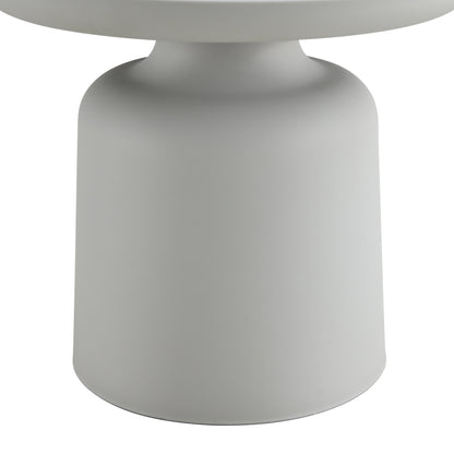 Grey Side table plastic indoor outdoor use