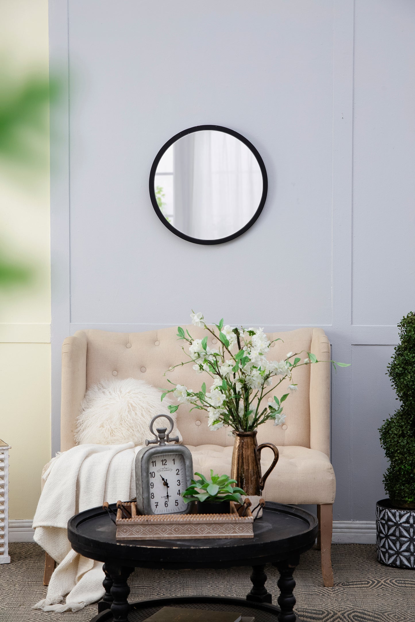 Milo Circle Wall Mirror