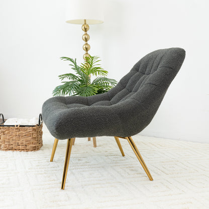 Aubrey French Boucle Lounge Chair