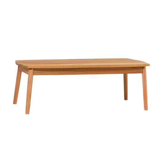 Contemporary Eucalyptus Wood Patio Coffee Table – Natural