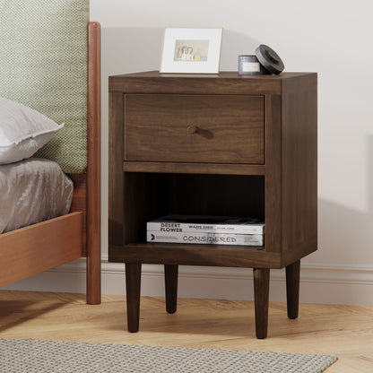 Ashley Modern Nightstand 1-Drawer, Bedside Table