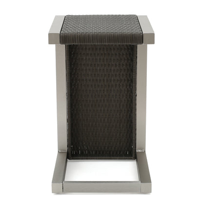 CAPE CORAL WICKER C-SHAPED TABLE