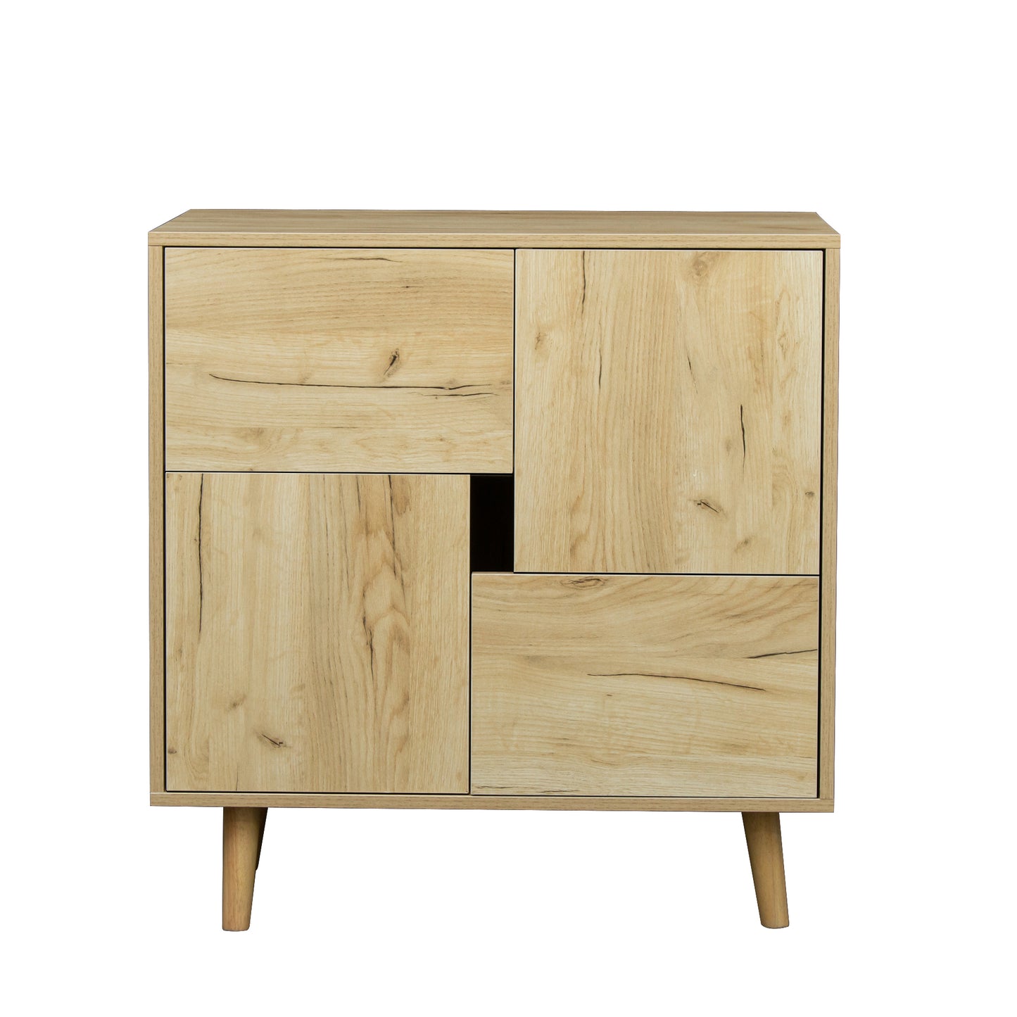 Sideboard, with four storage spaces, restaurant sideboard, entrance channel basement, bedroom and living room,oak