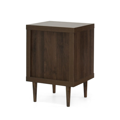 Ashley Modern Nightstand 2-Drawers, Bedside Table