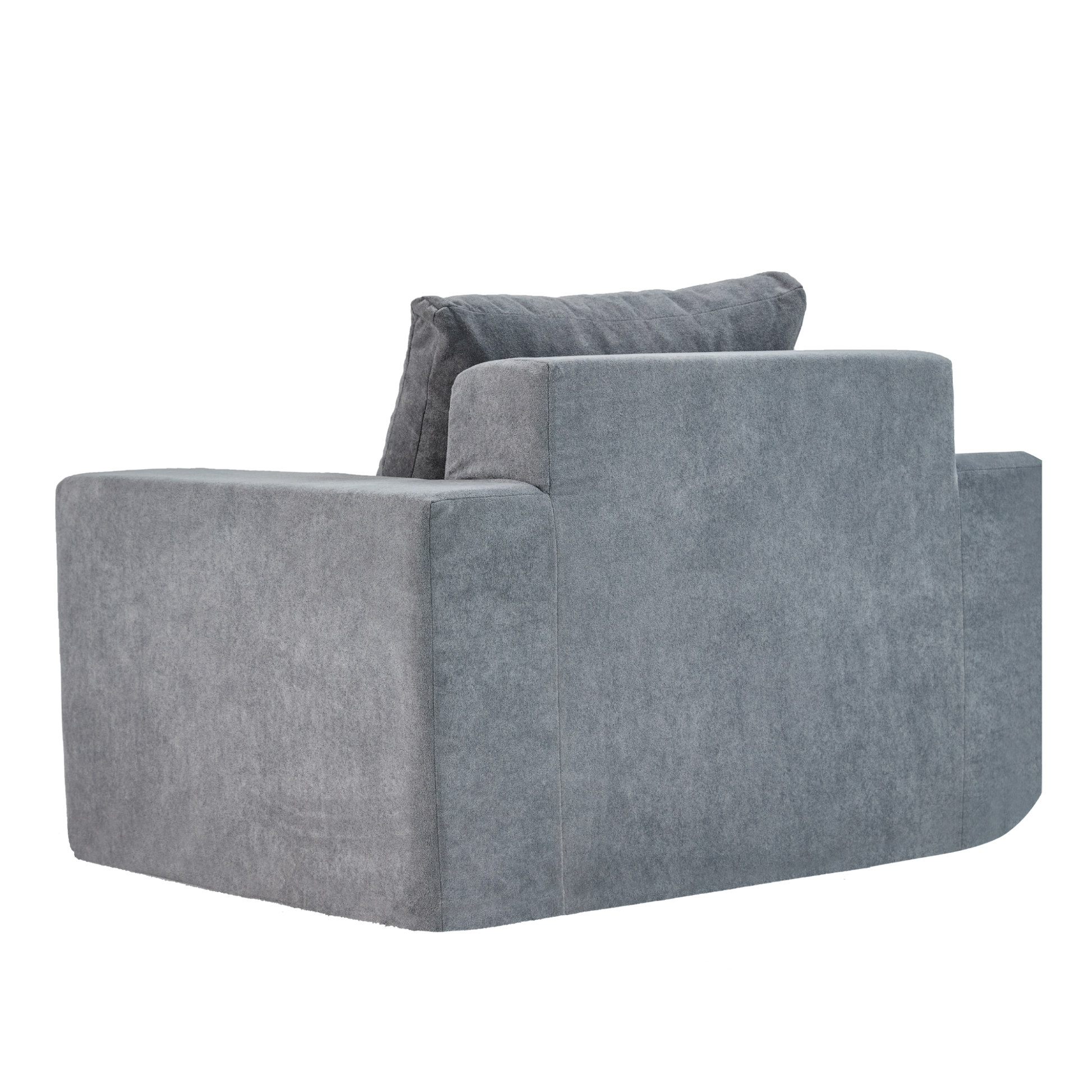 Sofa in a box Foam Sofa Couch with Pillow, Bean Bag Chairs for Adults Stuffed High-Density Foam, Large Bean Bag Sofa for Living room Bedroom Gaming Room