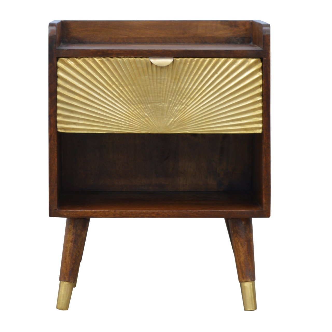 Manila Gold One Drawer Bedside