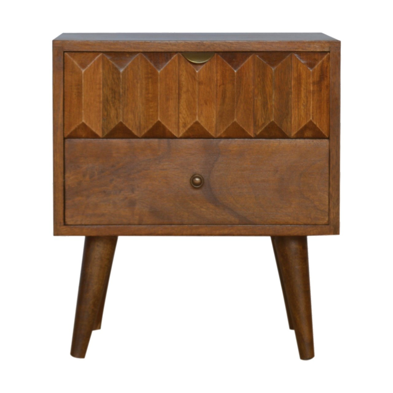 Chestnut Prism Bedside