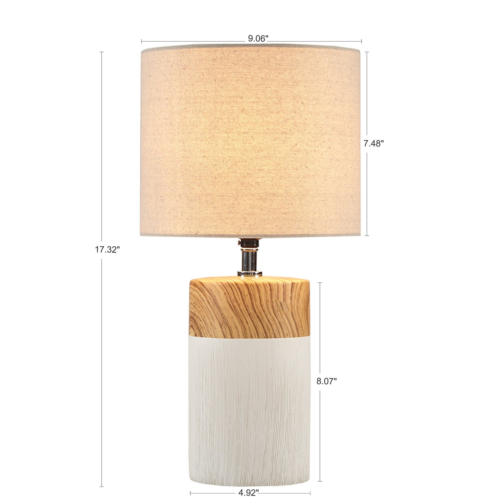 Nicolo Textured Ceramic Table Lamp