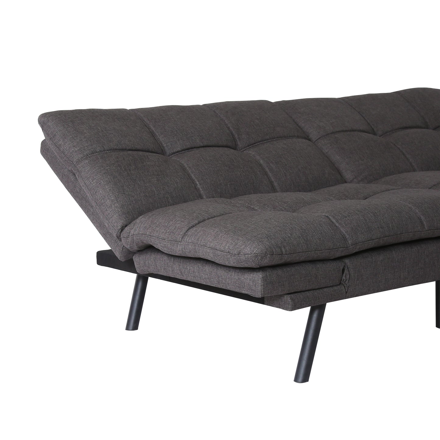 Convertible Memory Foam Futon Couch Bed, Modern Folding Sleeper Sofa-SF267FADGY