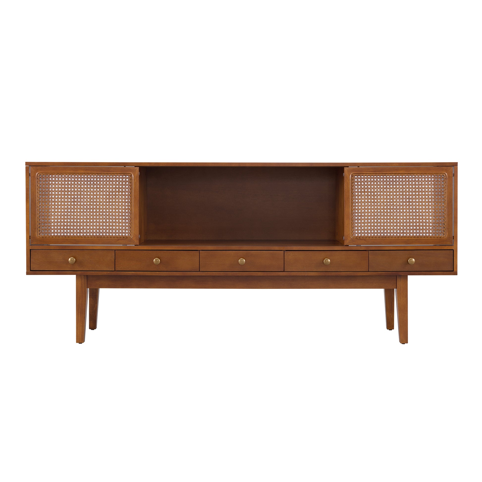 Simms Midcentury Modern Media Console