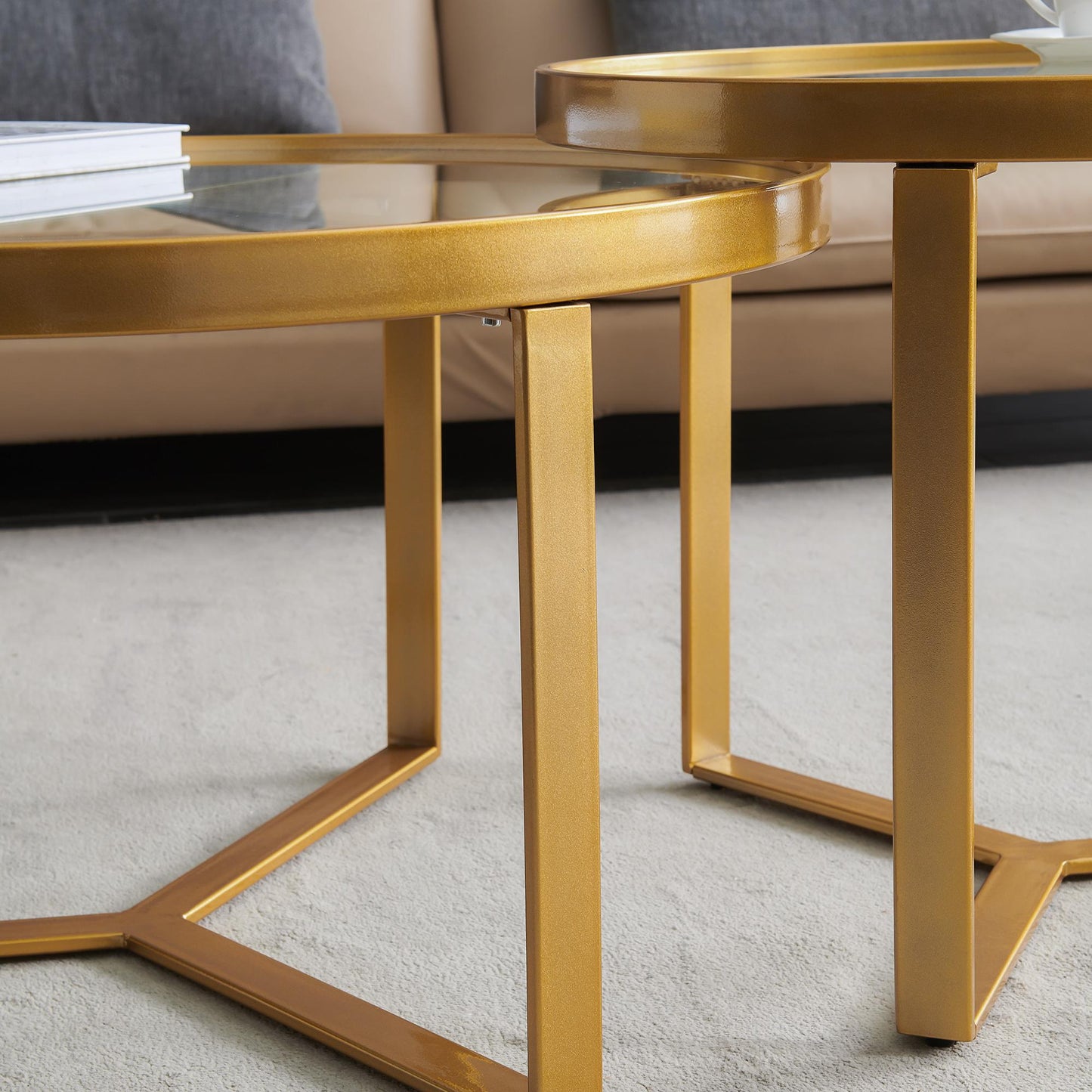 Glint Nesting Coffee Tables